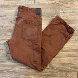 Prana canvas carpenter pants